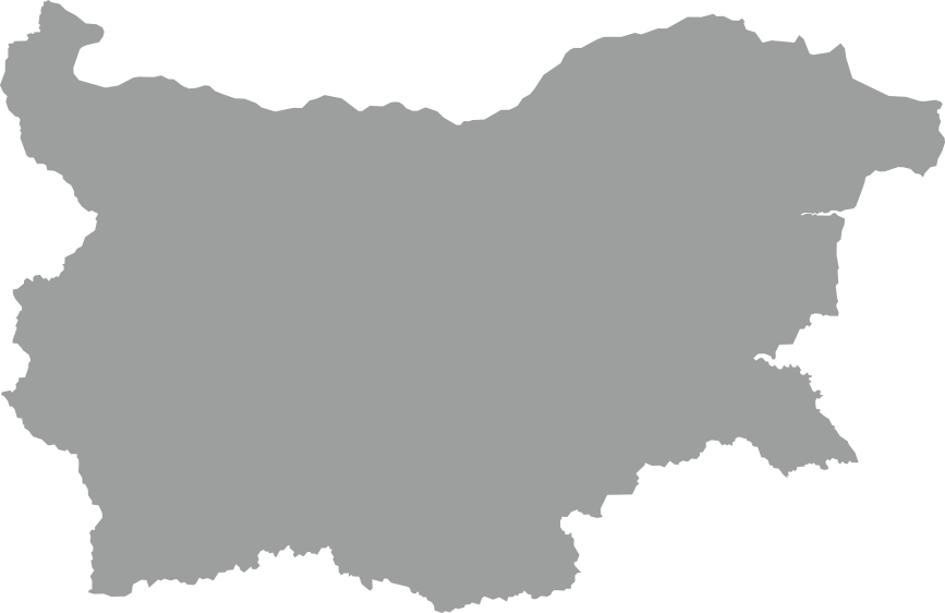 Map of Bulgaria